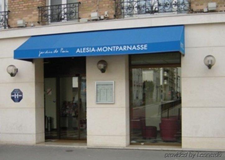 Montparnasse Alesia Hotell Paris Exteriör bild